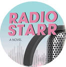 cover of radio starr with headphones and a microphone